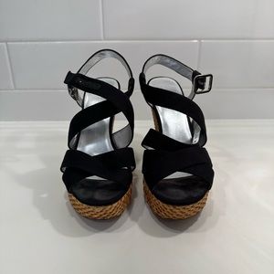 Banana Republic Canvas Wedges